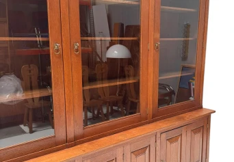 Arts & Crafts Library Bookcase by Willem Penaat for De Woning Amsterdam, 1904